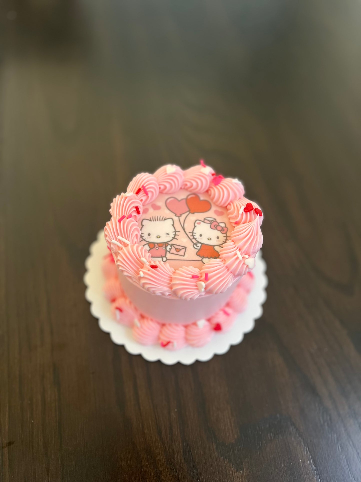 Valentine’s Day Bento Cake