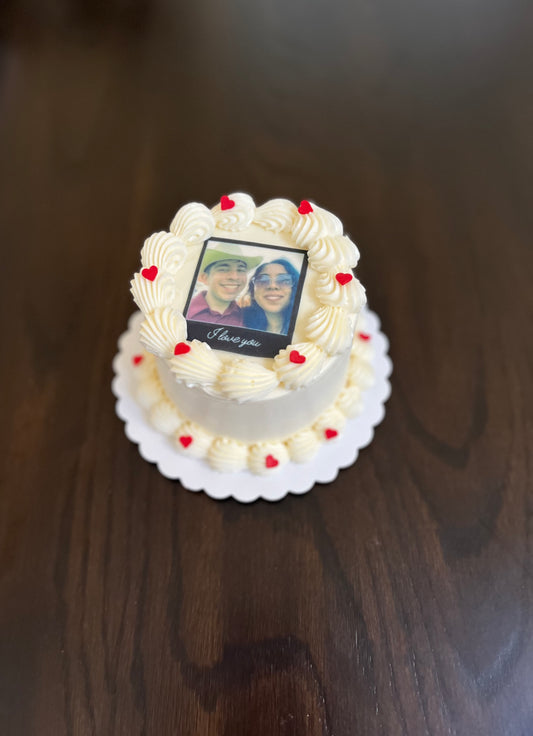 Polaroid Bento Cake